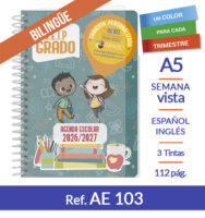 Agenda escolar 2026-2027 modelo AE103