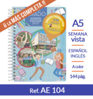 agenda escolar 2026 - 2027 a todo color