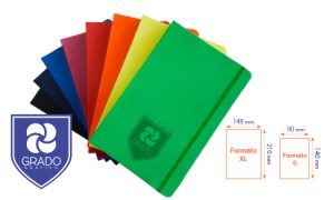 Cuaderno de notas personalizado para colegios